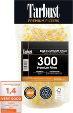 300 Cigarette Filters That Remove Tar and Chemicals, Reusable Filter Tips, Tar B