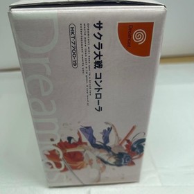 Sega Dreamcast Sakura Wars Pink Controller HKT-7700 w/ Box Tested Working Japan