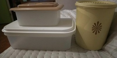 TUPPERWARE Lebensmitteldosen Set 3 - Vintage 