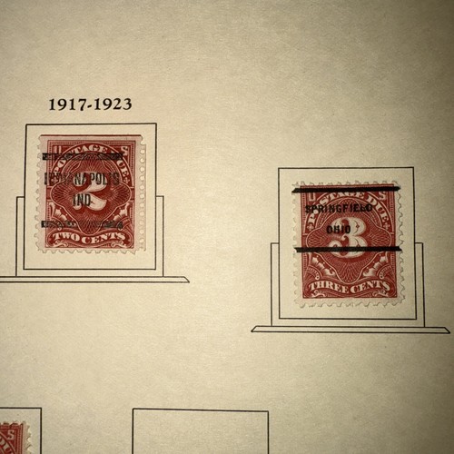 USA 1891-1933 POSTAGE DUE PARCEL POST DUE STAMP SMALL COLLECTION RARE 1-50 CENT - Picture 18 of 23
