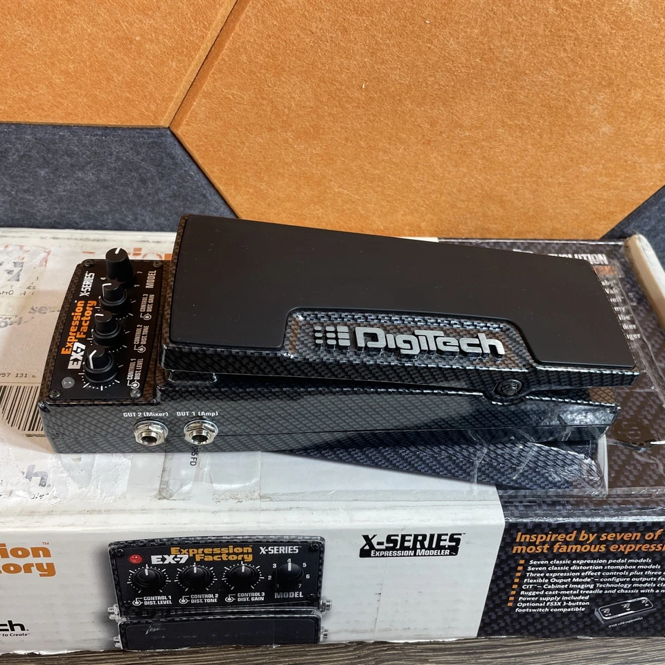 Digitech EX-7 Expression Factory X-SERIES Pedal  Tested And Working! 🔥🔥🎸🎸🎸 - Image 4 of 4