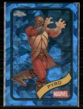 2025 Topps Chrome Sapphire Edition Marvel #66 Pyro