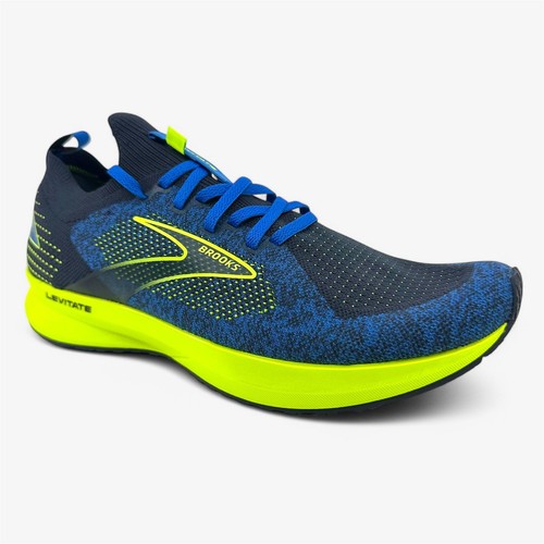 Brooks Levitate Stealthfit 5 India Ink Nightlife Mens Size 10 Energize Sneaker - Picture 2 of 6