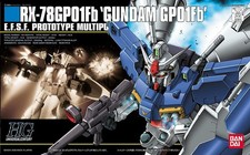 Bandai SM HGUC #18 Gundam GP01Fb Full Burnern Zephyranthes HG 1/144 USA Seller
