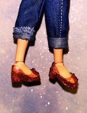 Reproduction Sindy Doll Tassel Shoes