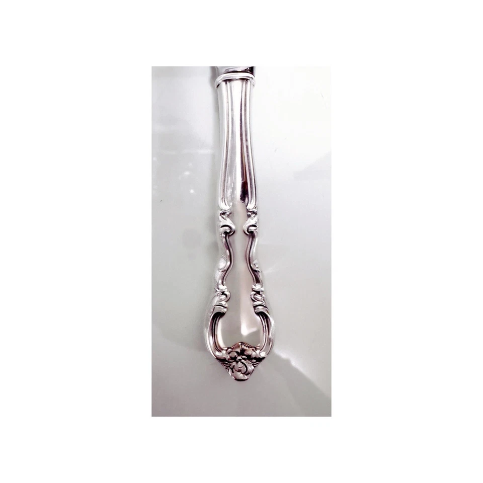 Nuevo cuchillo de cena francés Easterling Gorham clásico americano de plata esterlina Foto 4 de 4