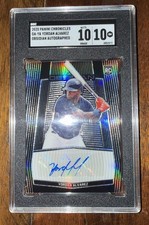 2020 PANINI CHRONICLES OA-YA Obsidian Electric Etch Yordan Alvarez Auto RC