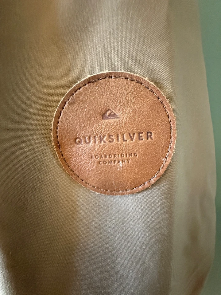Quiksilver Men's Large Brown/Tan Snowboard Jacket- 15kMM- Waterproof Technology - Image 3 of 4