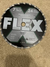 Flex Framing Wood Circular Saw Blade 24T 7 1/4
