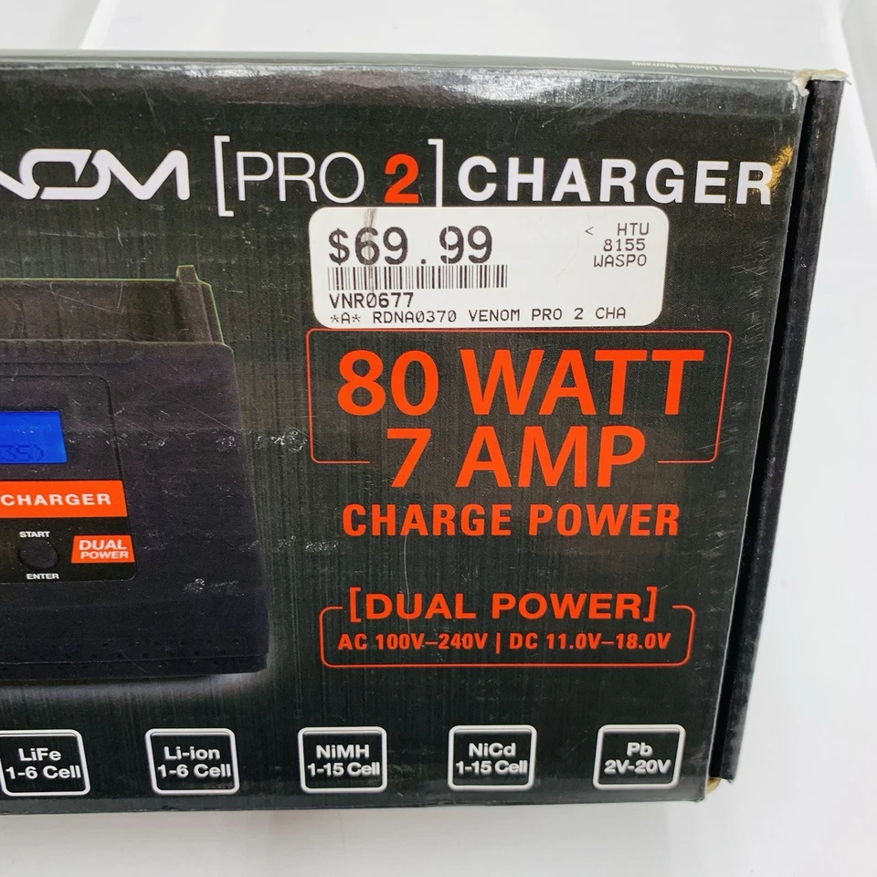 Venom Pro 2 LiPo/NiMH AC/DC RC Battery Charger - Image 2 of 4