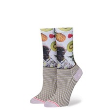 Stance Kiwi Socks Girls White L 2-5.5