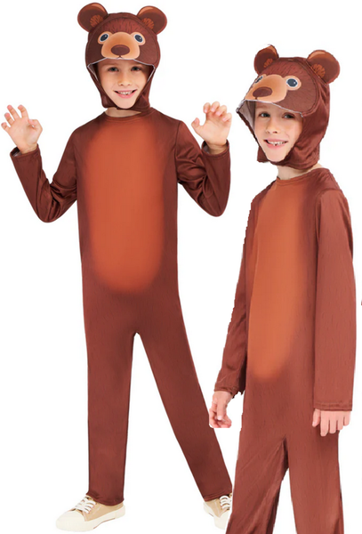 Rubies Tier KostüM Buchtag Wolf BäR Fancy Dress Outfit Kinder 3-8 Jahre-image