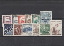&Ouml;sterreich 1955 - kompletter Jahrgang - postfrisch - Luxus - siehe Abbildung