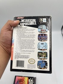 Mission: Impossible NES Nintendo Completo CIB Excelente Estado! &iexcl;BONITO!