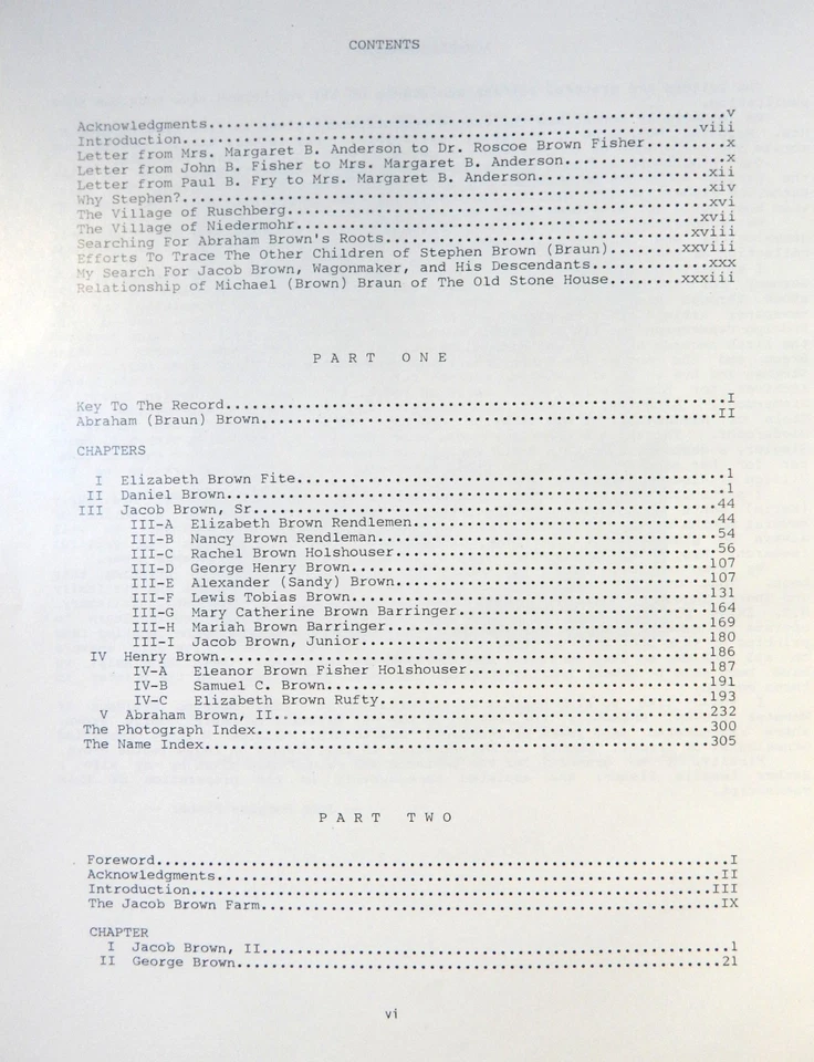 Brown Braun Genealogy Abraham & Jacob Ancestors Descendants PA NC IL VA CA - Image 4 of 4