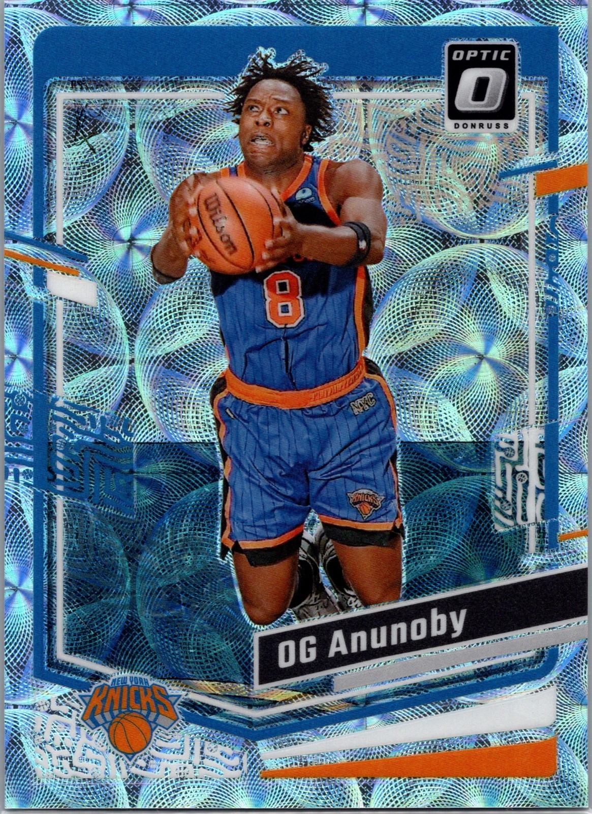 2023-24 Panini Donruss Optic #191 OG Anunoby Premium Box Set Scope /249