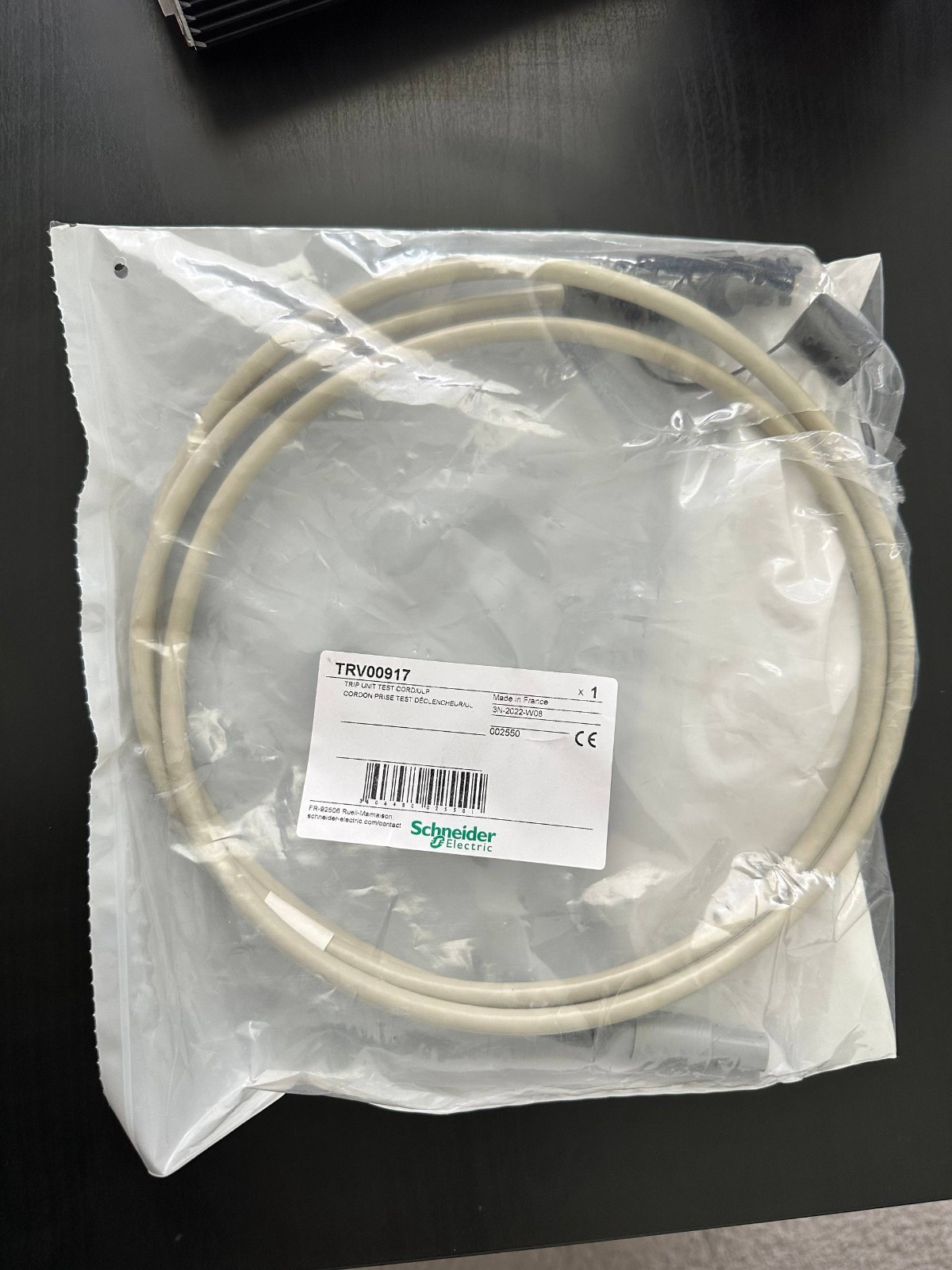 USED TRV00917 Schneider Electric Testing cable MicroLogic cord, US stock