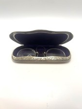 Vintage Made For Tiffany’s Sterling Eyeglass Case With Glasses