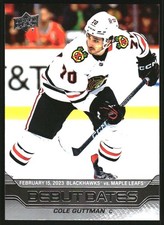 2023-24 Upper Deck Debut Dates #DD22 Cole Guttman - HKY