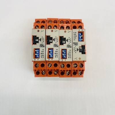 Broyce Control M1DOM Zeitschaltuhr Relais Module 4er Set 24-240V DIN-Montage Grade B