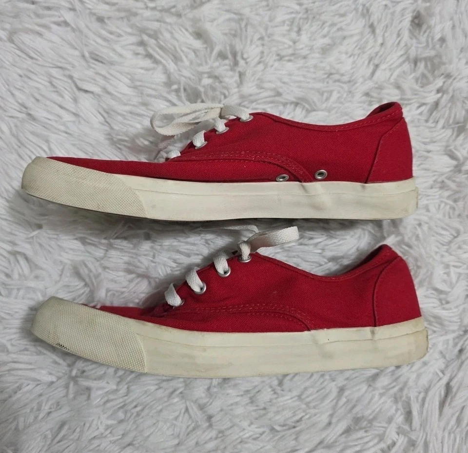Zapatillas deportivas PRO-Keds de lona con cordones para mujer talla 8 Keds, para mujer, rojas Foto 2 de 4