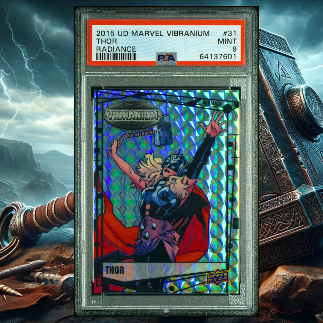 Mighty Thor Jane Foster Radiance 2015 Marvel Vibranium /50 #31 PSA 9