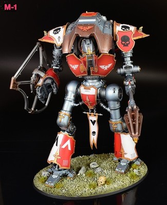 Warhammer 40k Greu Knights Imperial Knights Cerastus Knight Lancer M1 painted