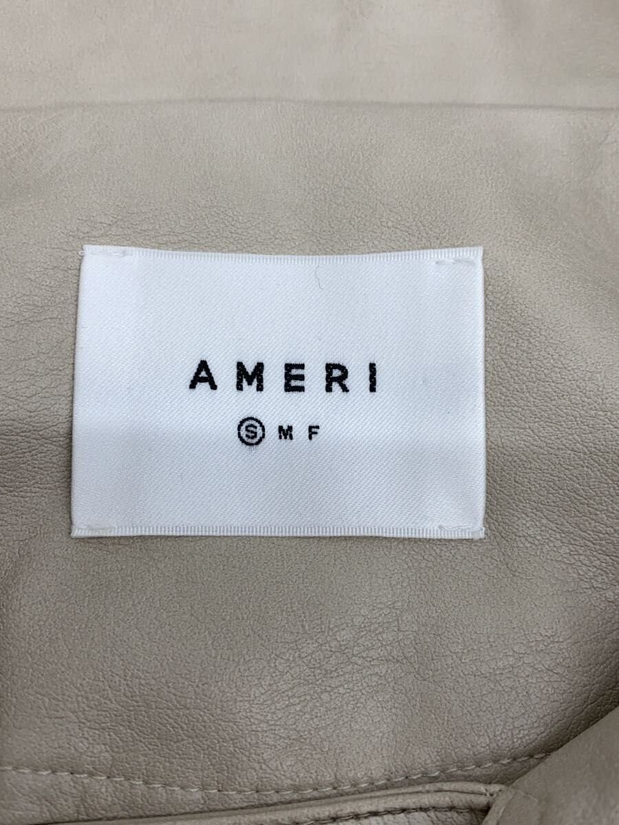 Ameri Leather Jacket Blouson/S/ Leather/Ivo/01242… - image 3