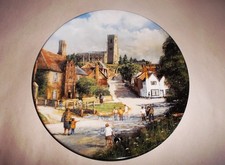 Royal Doulton, THE VILLAGE FORD, Plate