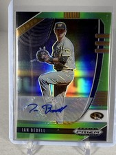 2020 Panini Prizm Draft Picks Ian Bedell #PDP122 Base Auto Lime Green Prizm