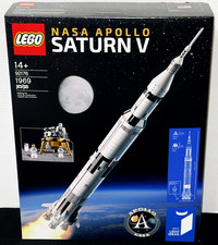 NEW! LEGO IDEAS: NASA APOLLO SATURN V 92176 / APOLLO 11 ROCKET / RETIRED SET