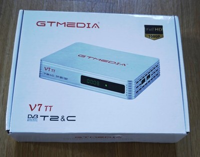 GTMEDIA Digitaler Receiver Terrestrisch & Kabel DVB-T2 DVB-C H.265 HDMI+USB WIFI