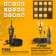 Topdiag P300 P350 Automotive Circuit Tester Power Probe 9-30V Fuel Inject Finder