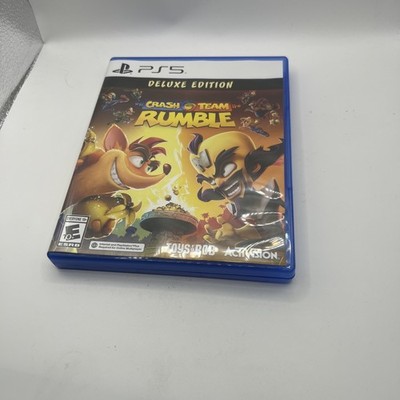 Crash Team Rumble Deluxe Edition (PS5, 2023) Crash Bandicoot Sony PlayStation 