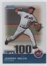 2010 Bowman Chrome Topps 100 Prospects 15/999 Jenrry Mejia #TPC46 0d2