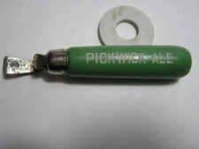 Vintage Pickwick Ale Beer Bottle Opener Wooden Handle Edlund