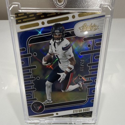 Panini 2024 Absolute Stefon Diggs Blue Diamonds #42 TEXANS 82/99 NFL