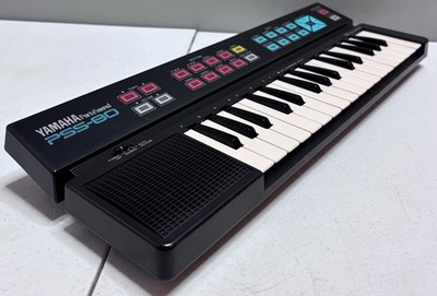 希少 レア YAMAHA PSS-80 ブラック キーボード 鍵盤 電子ピアノ VINTAGE Yamaha PortaSound PSS-80 32 Mini-Key Keyboard Digital