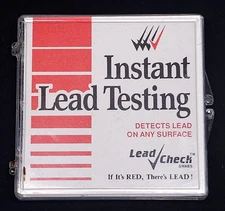 3M Lead Check Instant Lead Surface Testing Swab Kit Box of 7 New Unused Swabs