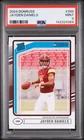 2024 PANINI DONRUSS #389 JAYDEN DANIELS ROOKIE RC PSA 9