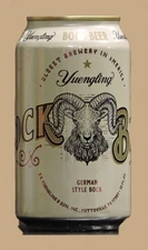 YUENGLING BOCK, D.G. YUENGLING & SON, INC Beer Can 12x8in Metal Sign Mancave 2