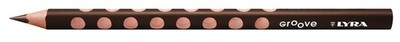 Lyra Groove Cardboard Case with 1 pencil Van Dyck Braun