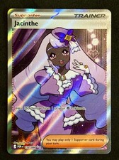 Pokemon Jacinthe 110/088 Ultra Rare Full Art Trainer Pack Fresh Near Mint NM