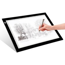 A4 LED Copy Board Light Tracing Box, Adjustable USB Power Artcraft LED Trace
