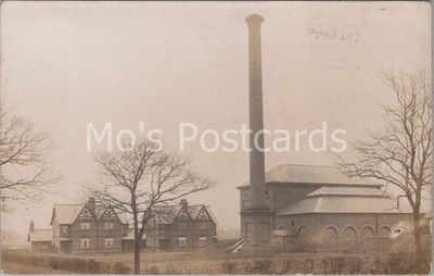Staffordshire Postkarte: Fradley Wasserpumpstation Fabrik Schornstein BH3191