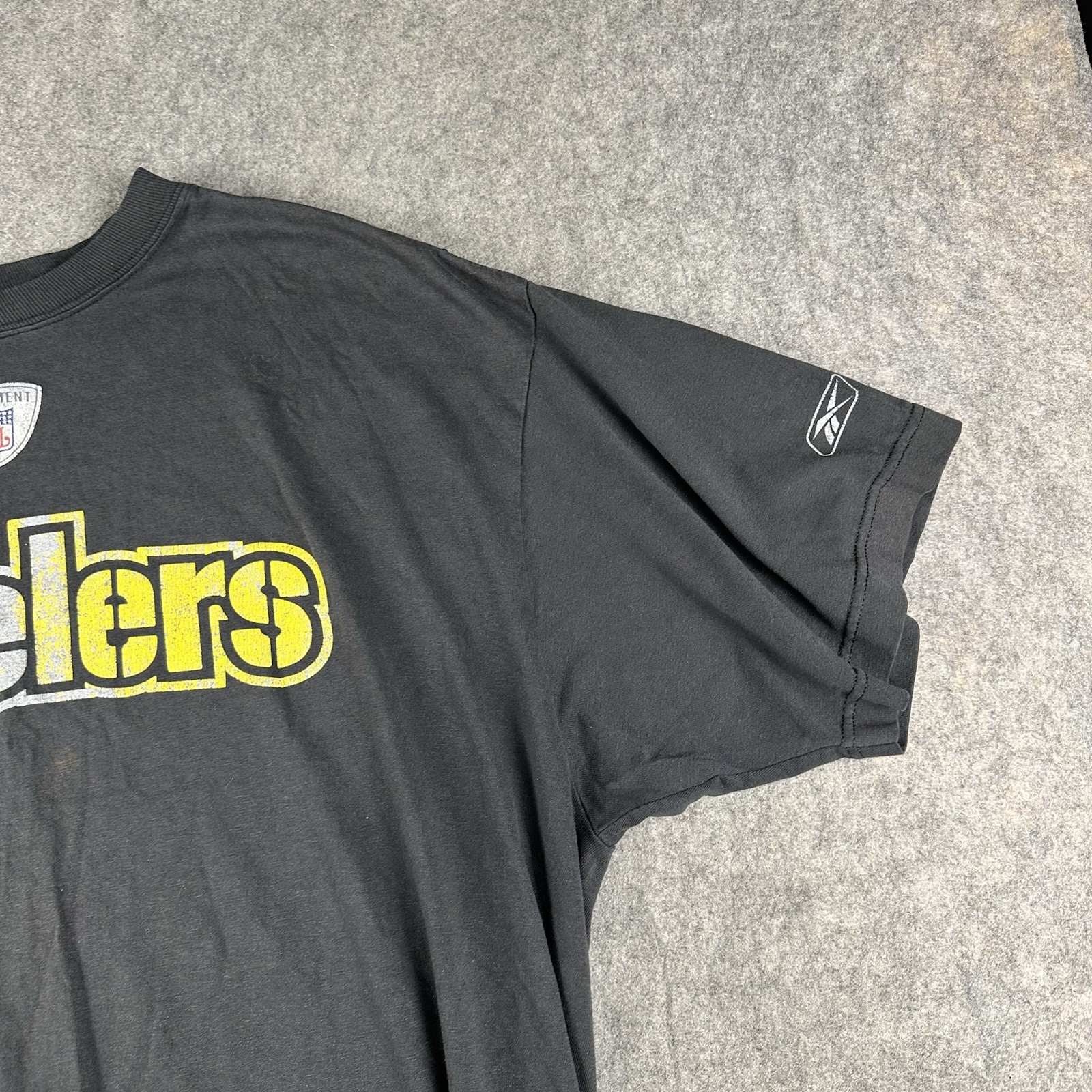 Reebok Pittsburgh Steelers Super Bowl Champions Mens T-Shirt Black XL *Lot Of 2 thumbnail 12