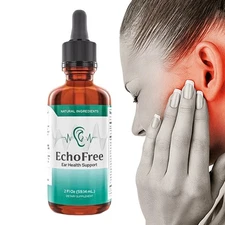 Echo Free Pro Liquid Drops FOR Healthy Ear Support , Ear Relief & Healthy