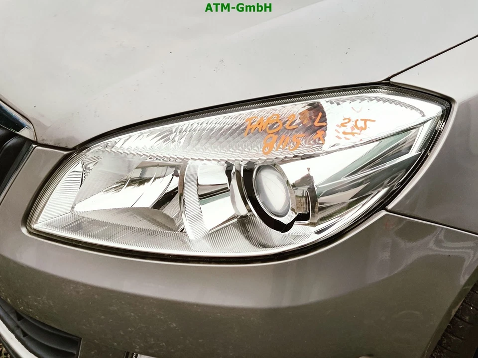 Frontscheinwerfer Scheinwerfer links Skoda Fabia 2 II 542 Fahrerseite - Bild 4 von 4