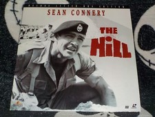 The Hill Letterbox Laserdisc LD Sean Connery Sidney Lumet Free Ship 50