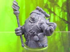 Tortle Sorcerer Wizard Magician Turtle Man Mini Miniature Figure 3D Printed